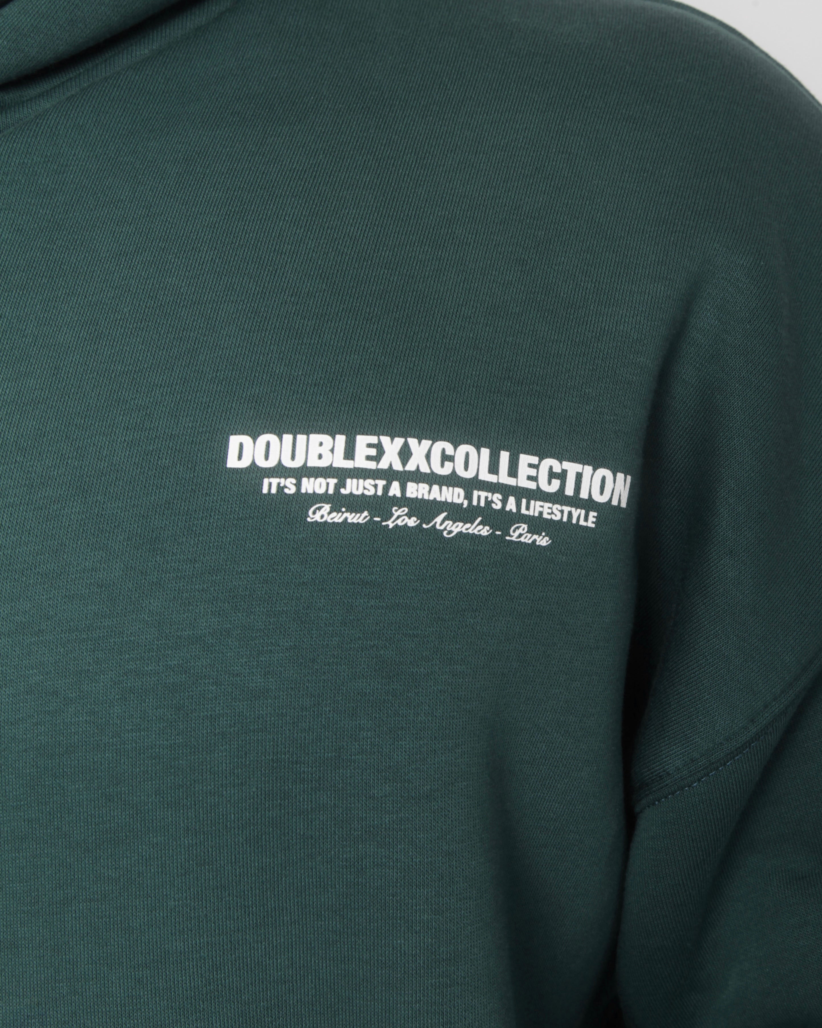 Classic Hoodie - Dark Teal Green