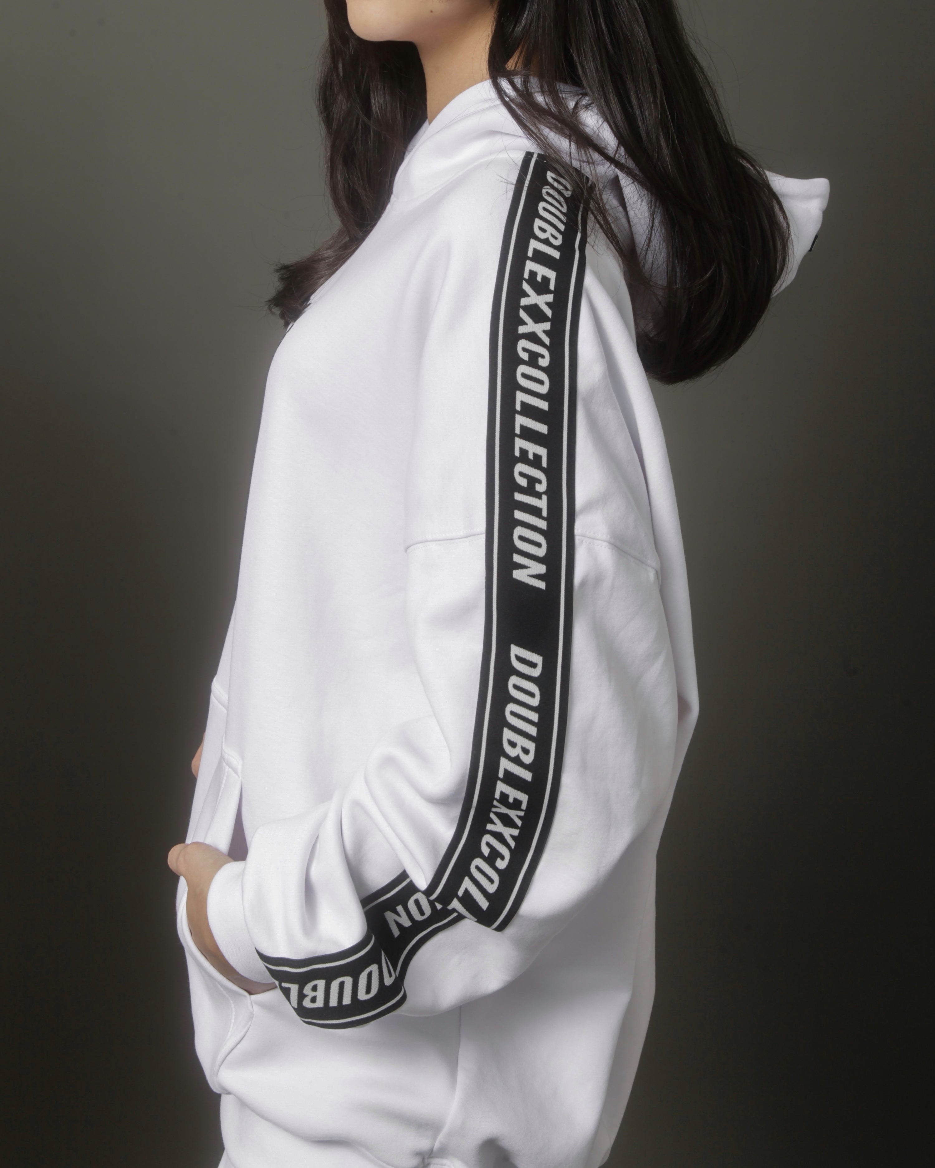 XXATHLTCS Oversized Fit Hoodie - White