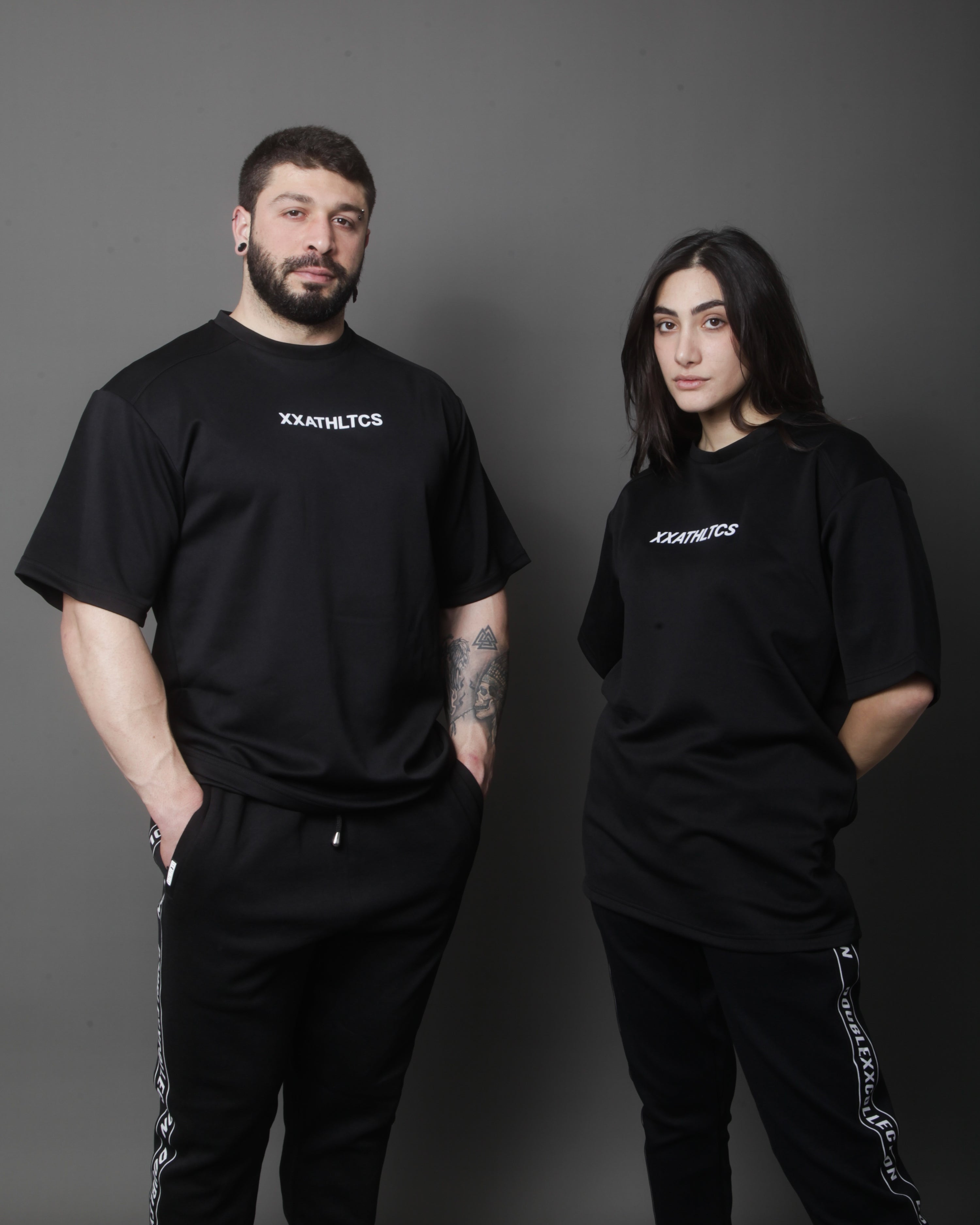 XXATHLTCS Oversized Fit Tee - Black