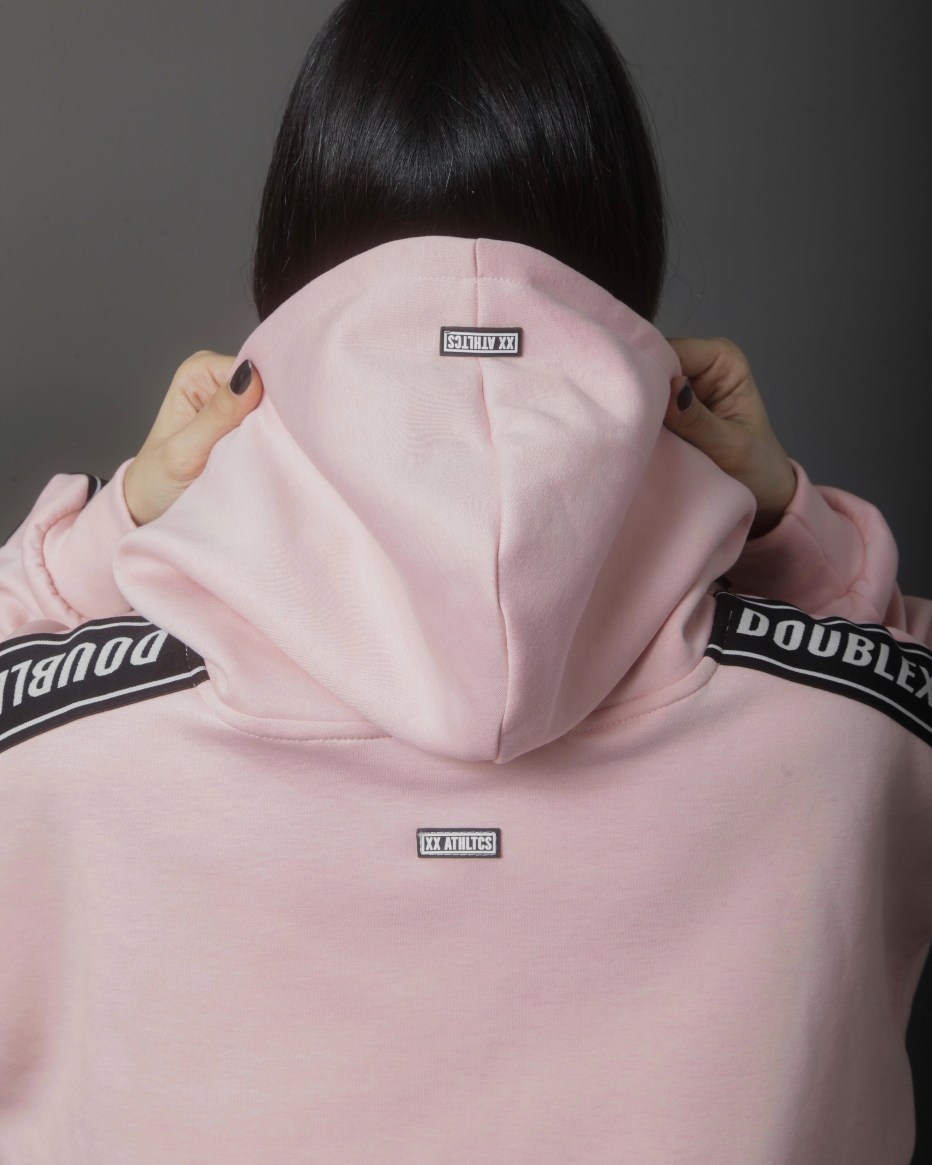 XXATHLTCS Oversized Fit Hoodie - Pink