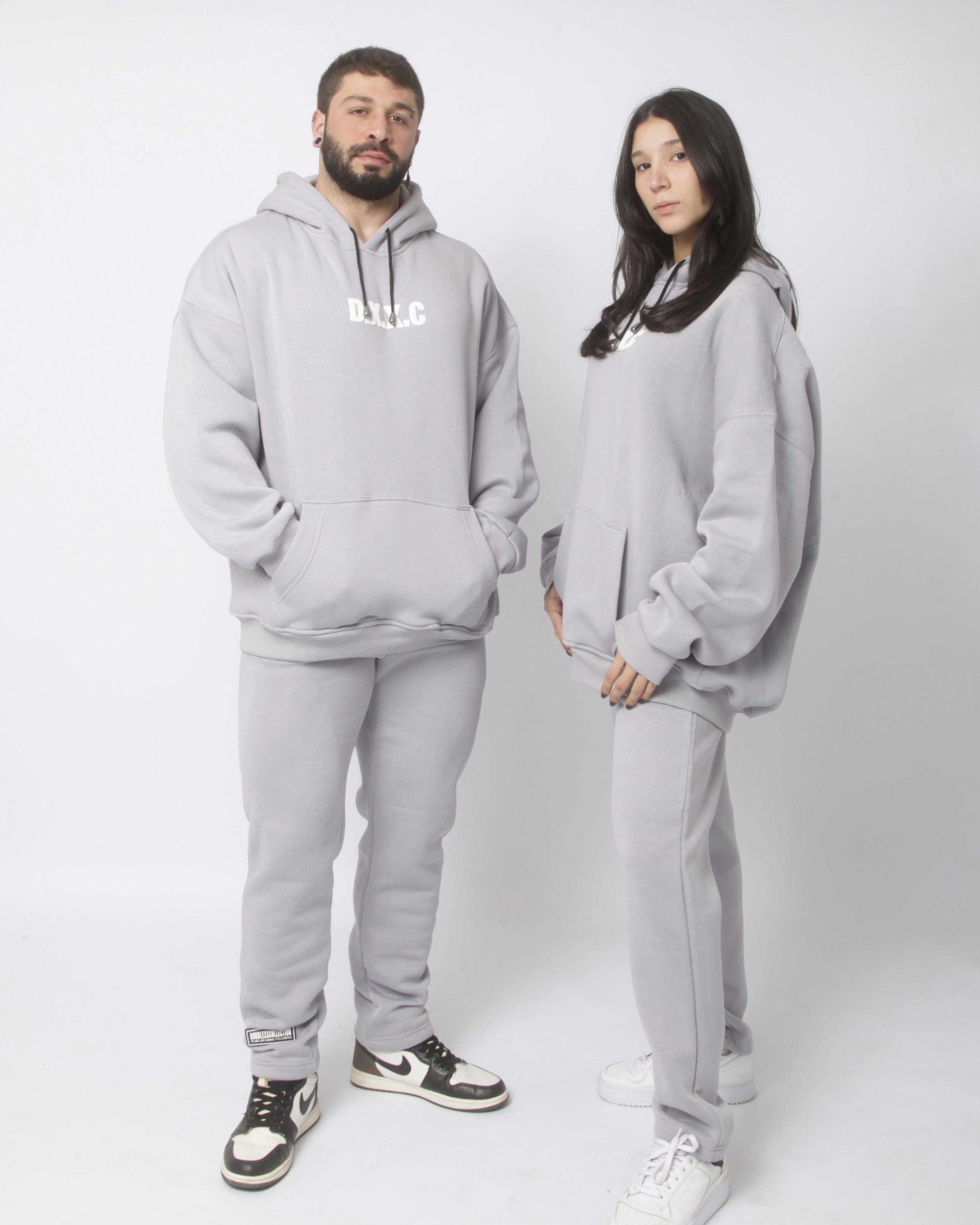 DXXC Hoodie - Silver Grey