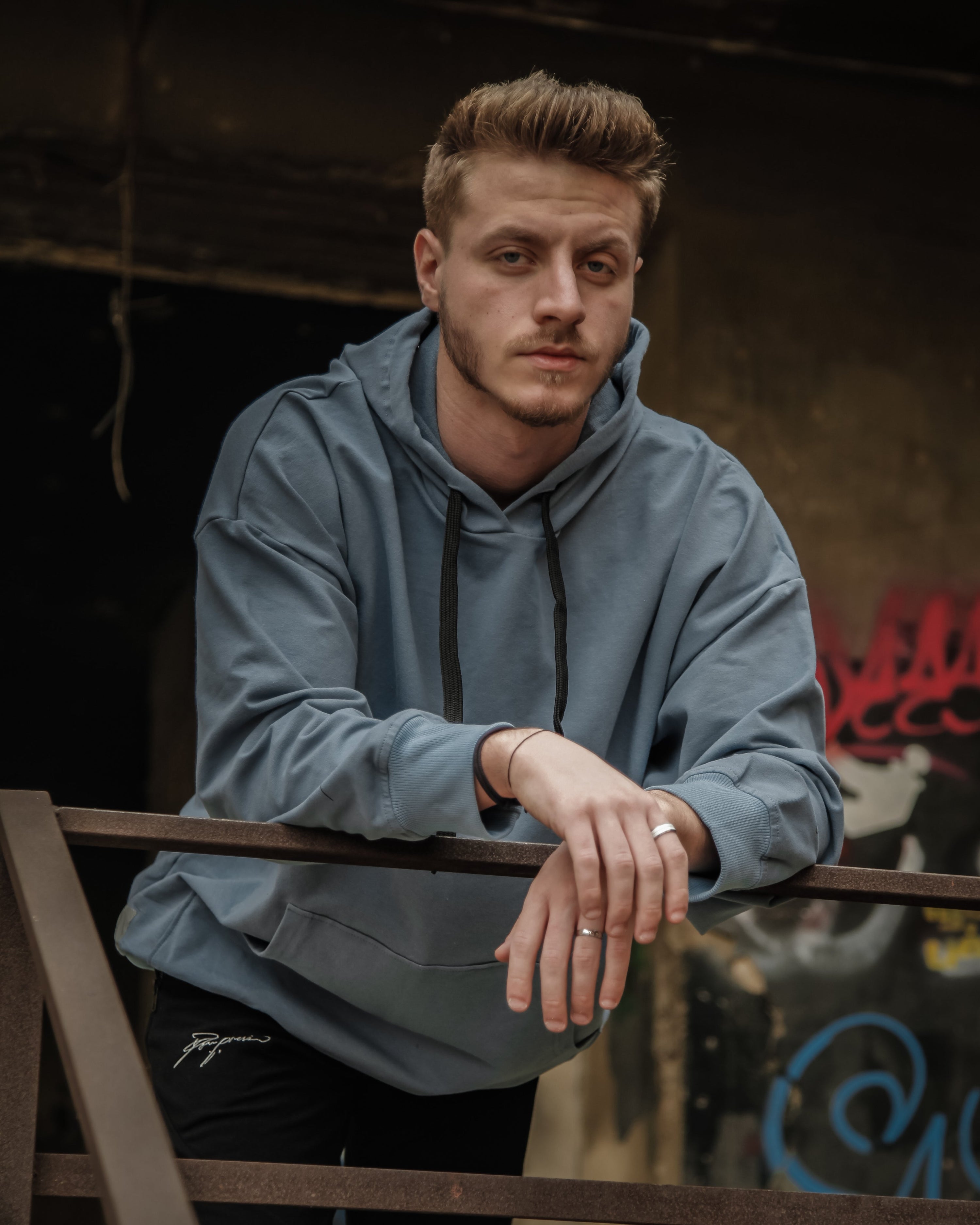 RISE Hoodie - Ocean Blue