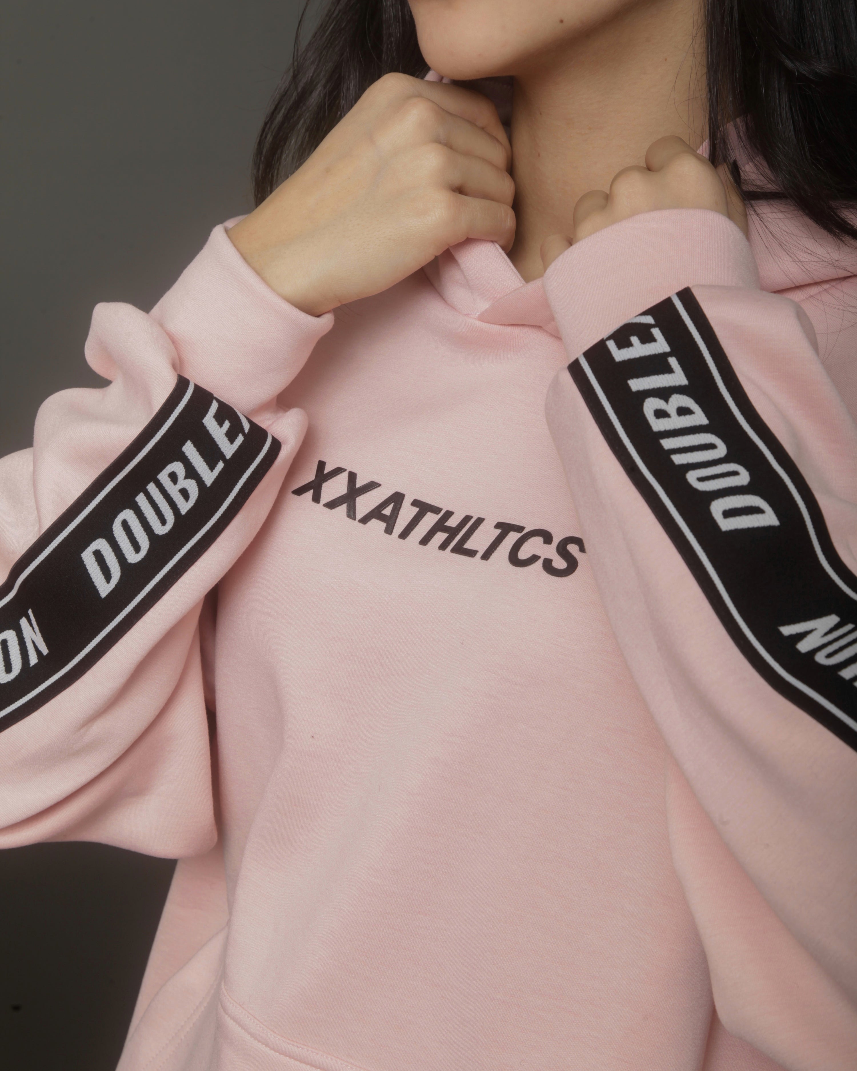 XXATHLTCS Oversized Fit Hoodie - Pink