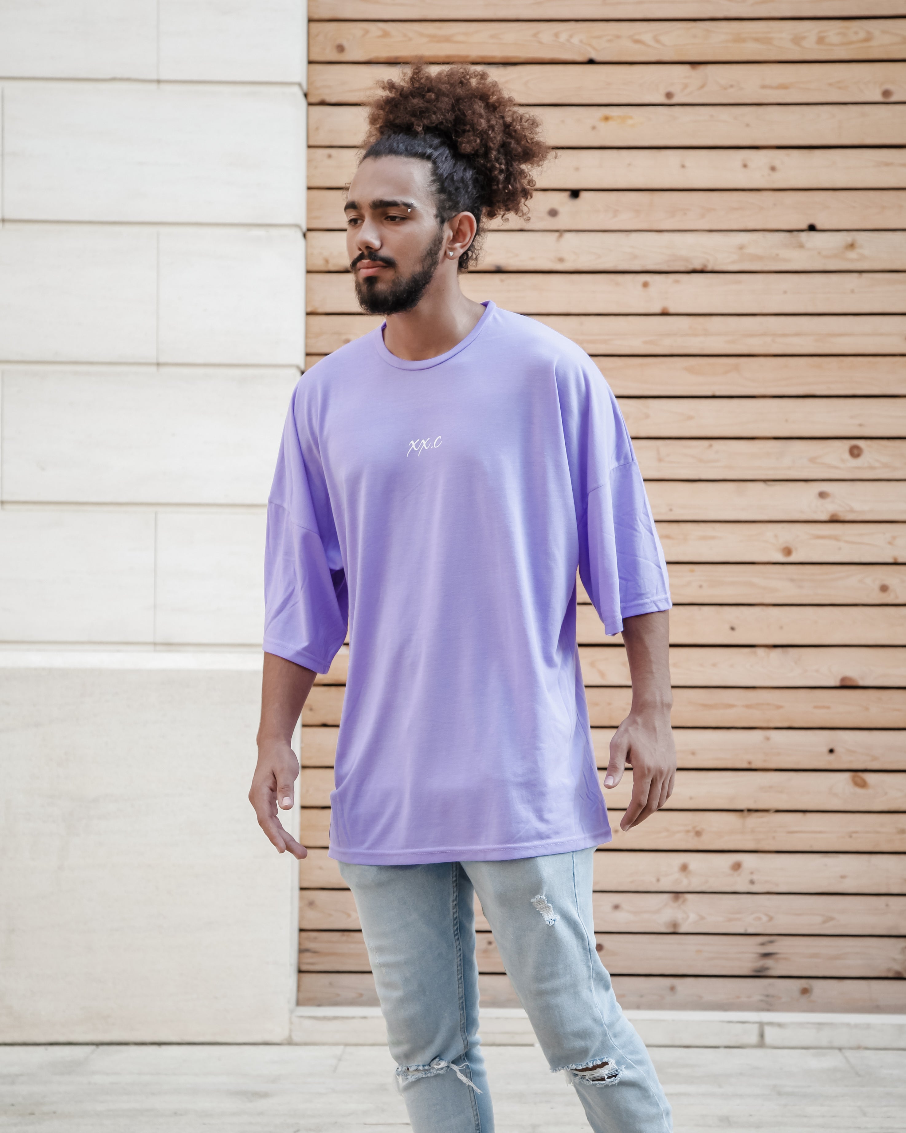 Living Young Tee - Purple