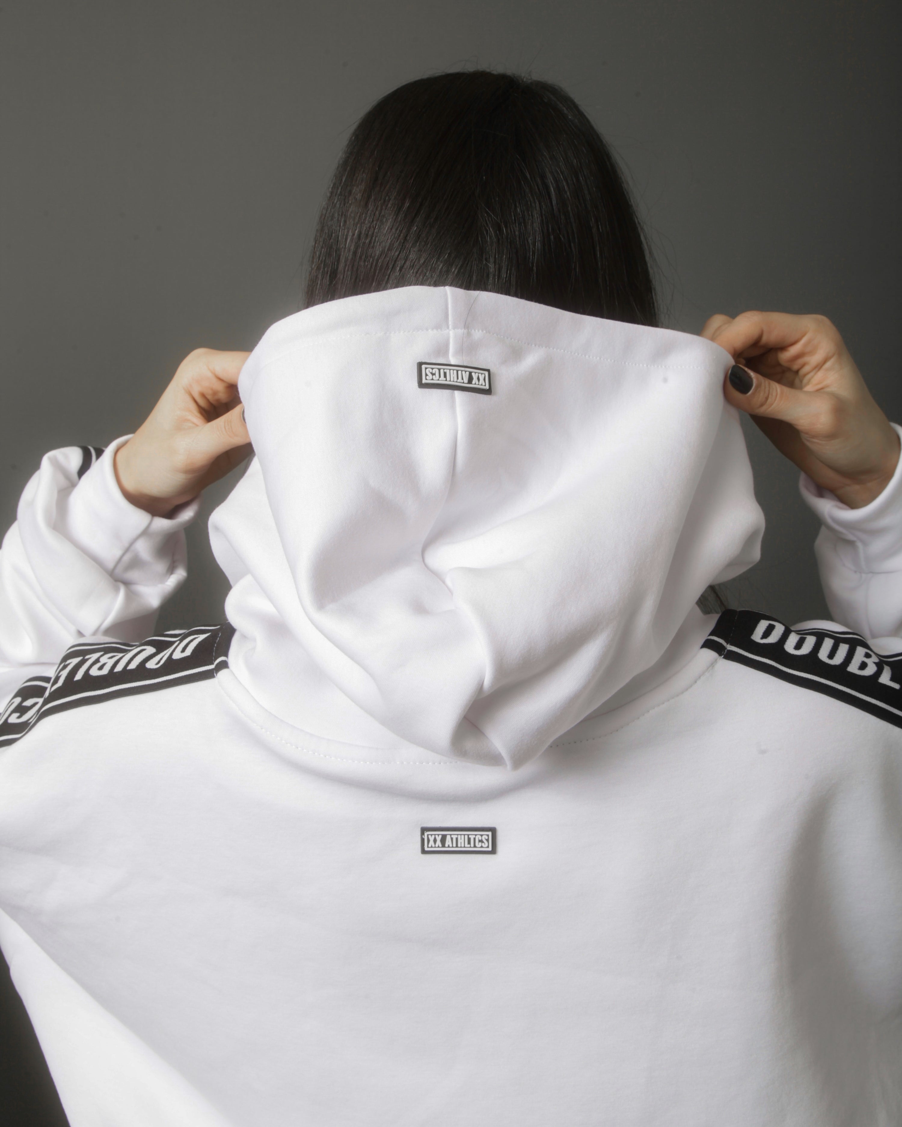 XXATHLTCS Oversized Fit Hoodie - White