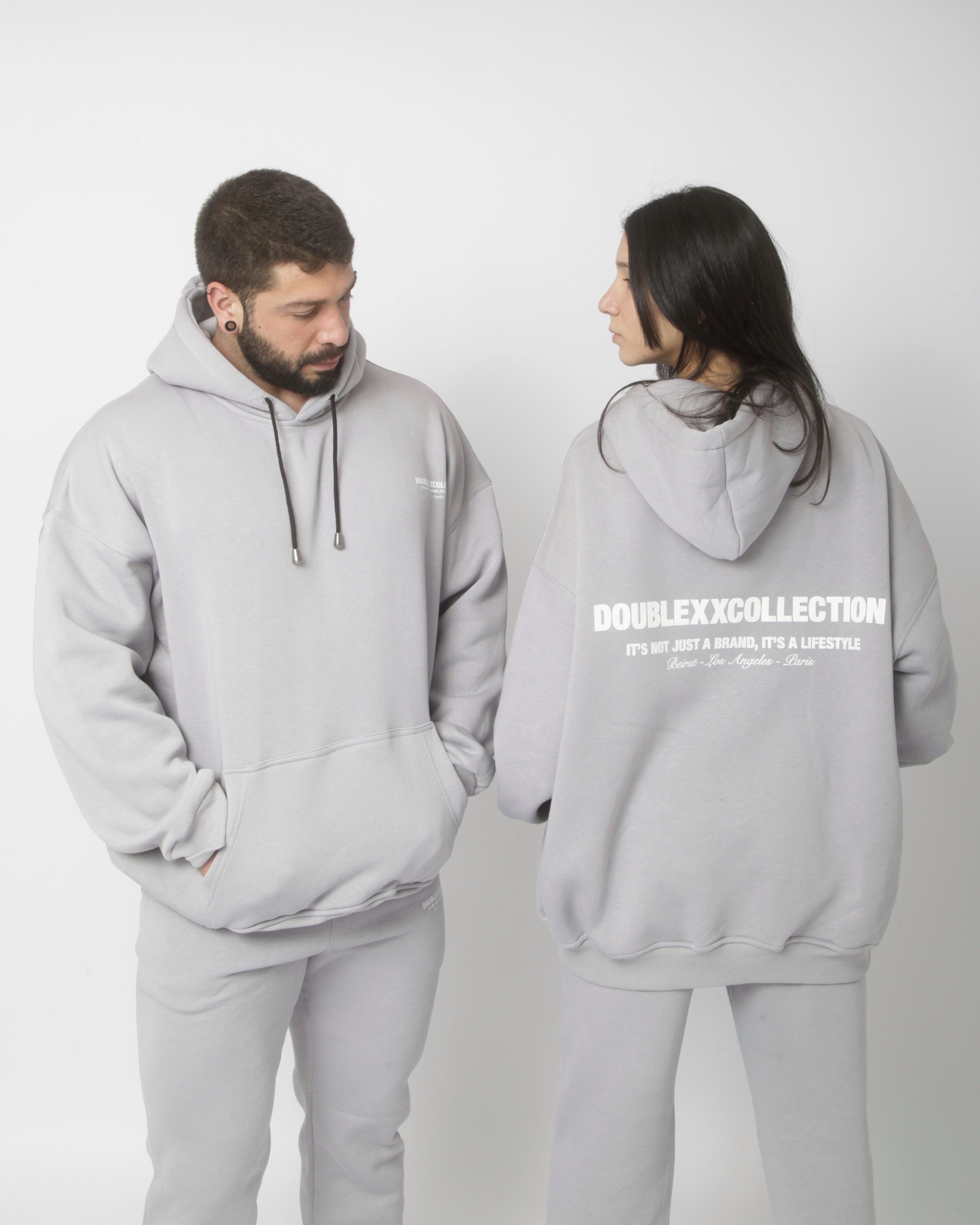 Classic Hoodie - Silver Grey