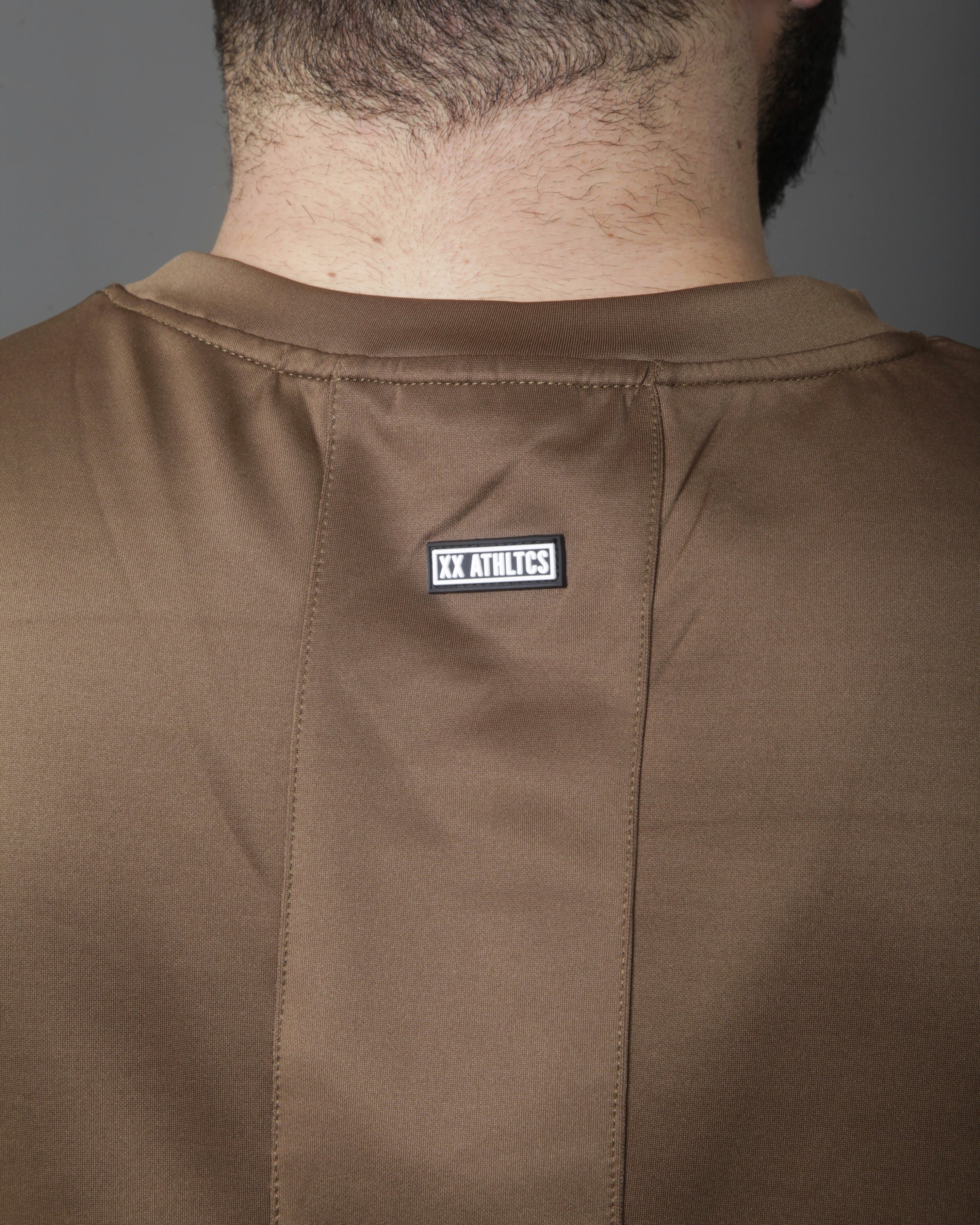 XXATHLTCS Oversized Fit Tank Top - Brown