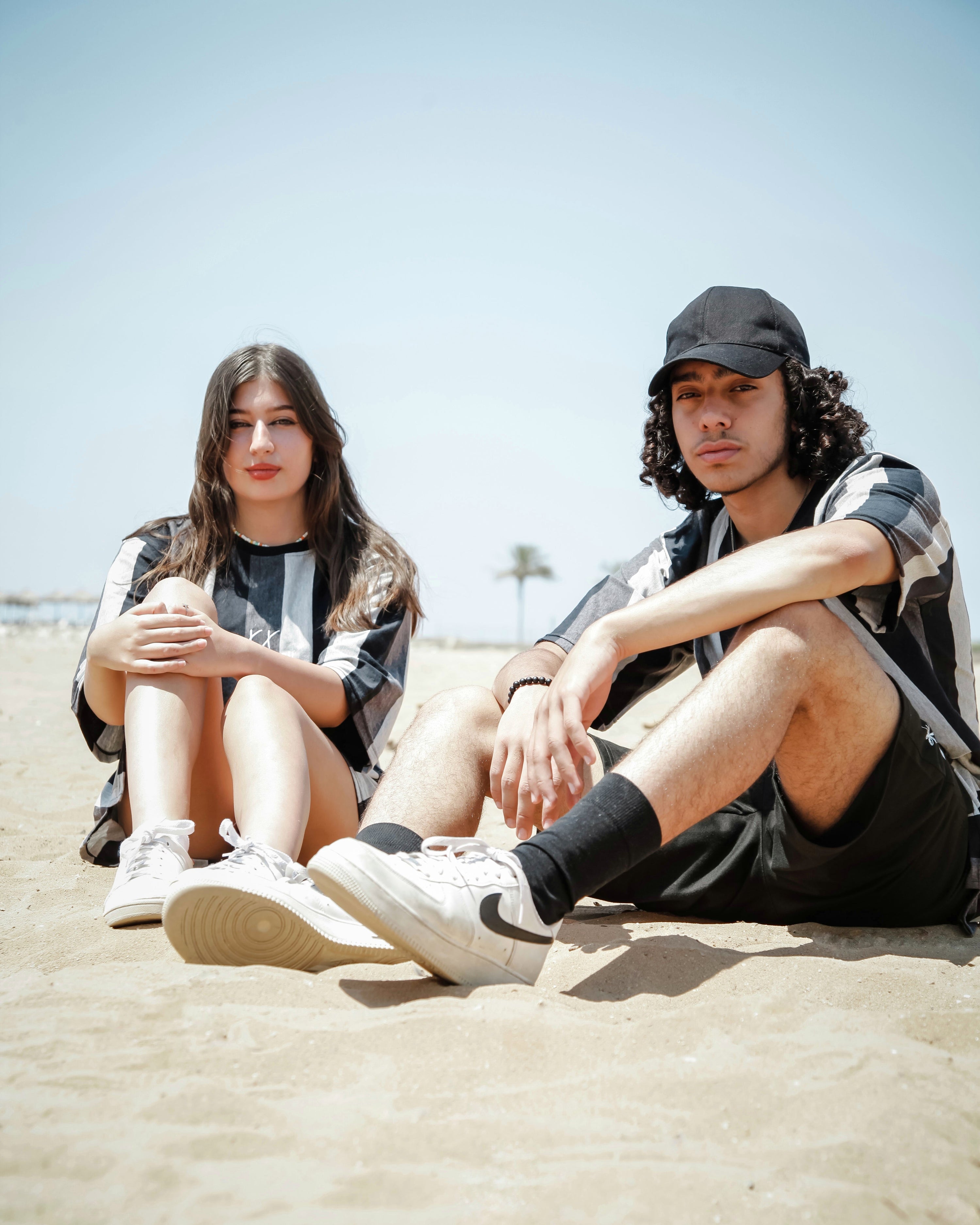 Striped Tee - Classy Black