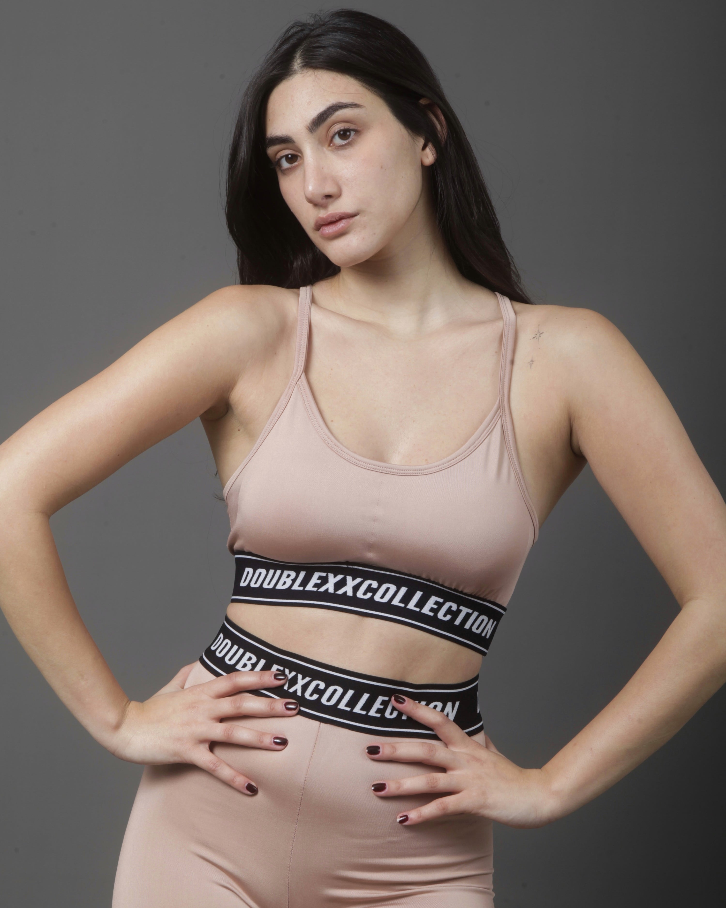 XXATHLTCS Sports Bra SB2 - Salmon Pink