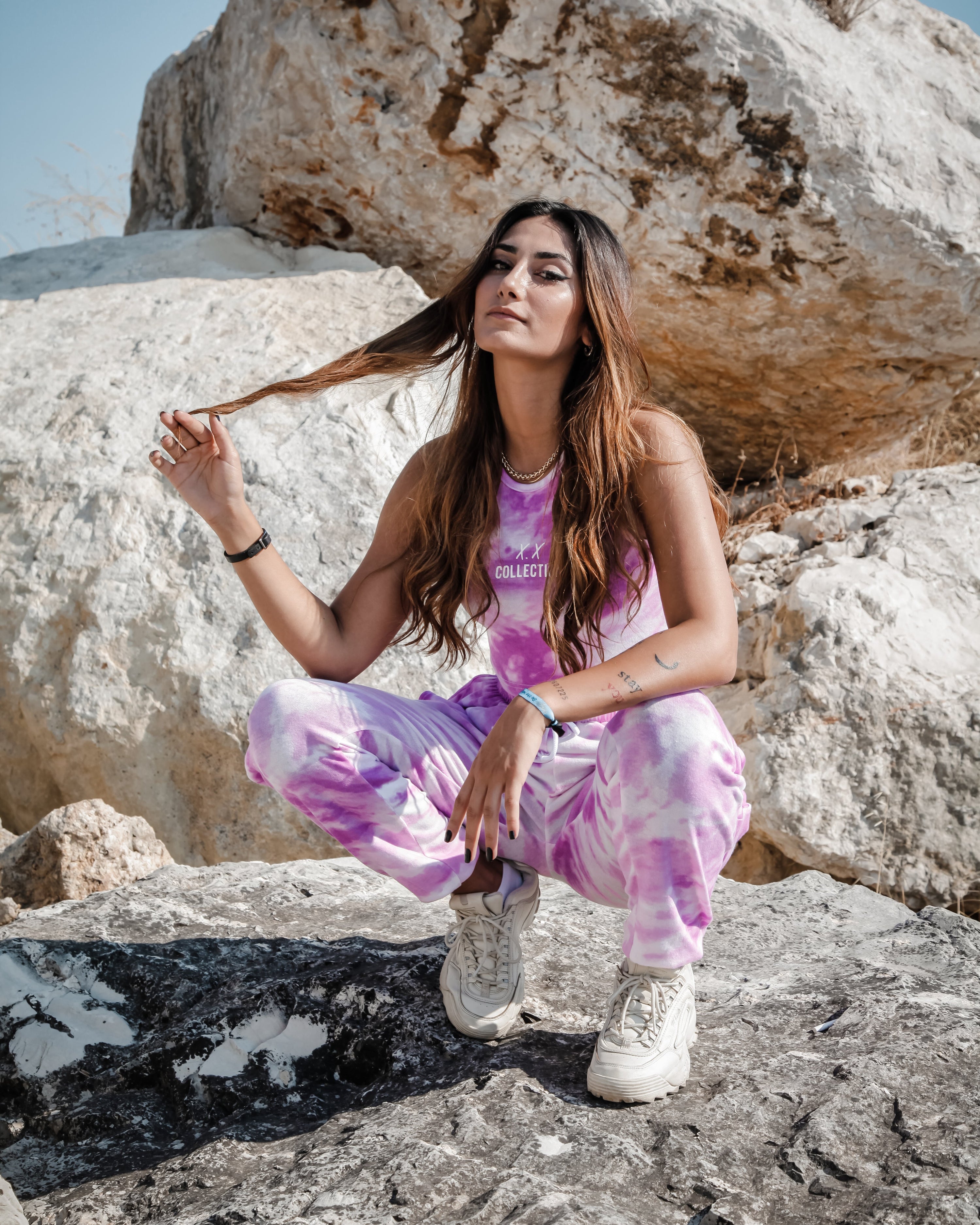 Tie-Dye Set - Purple