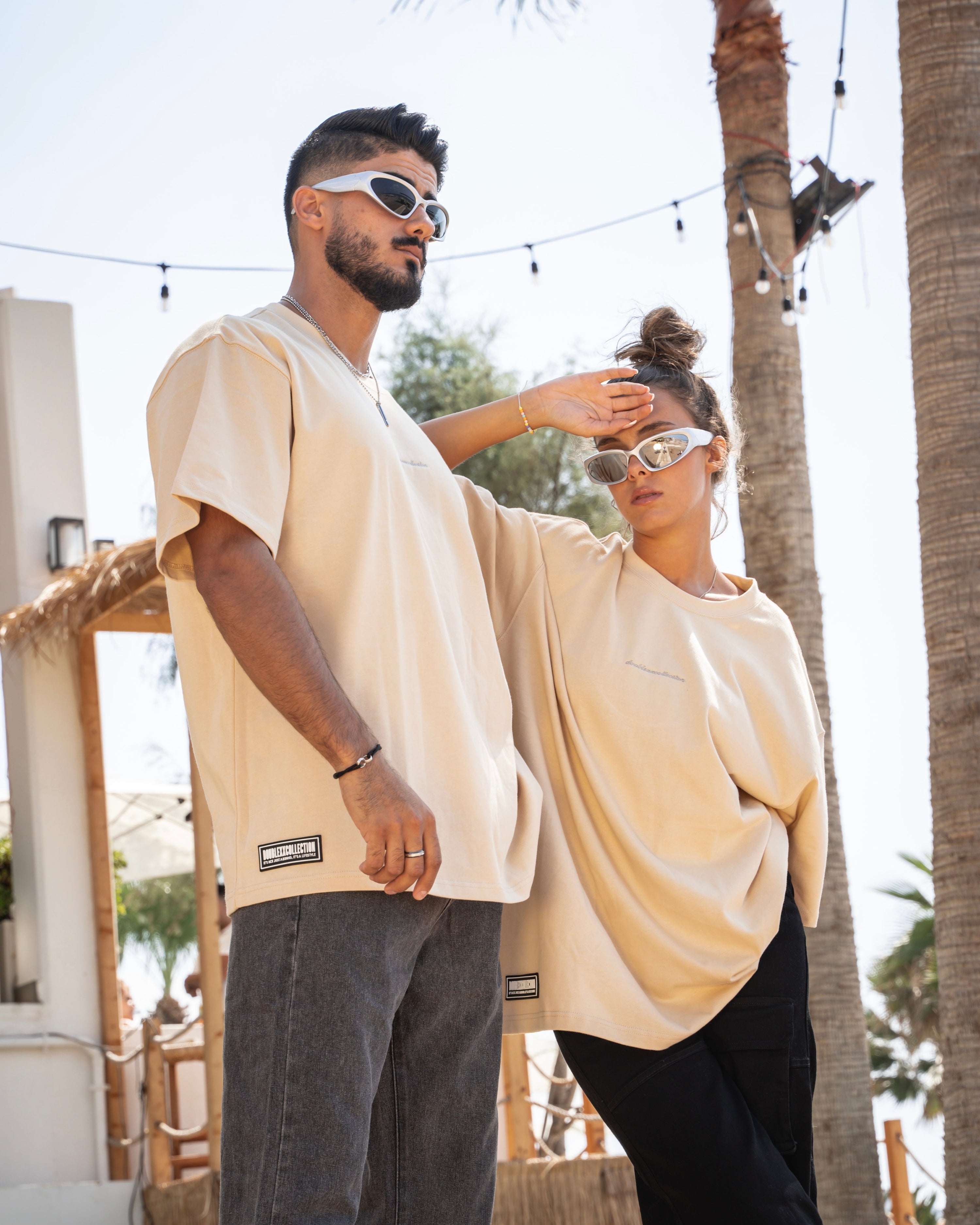 XX Premium Tees - Light Beige