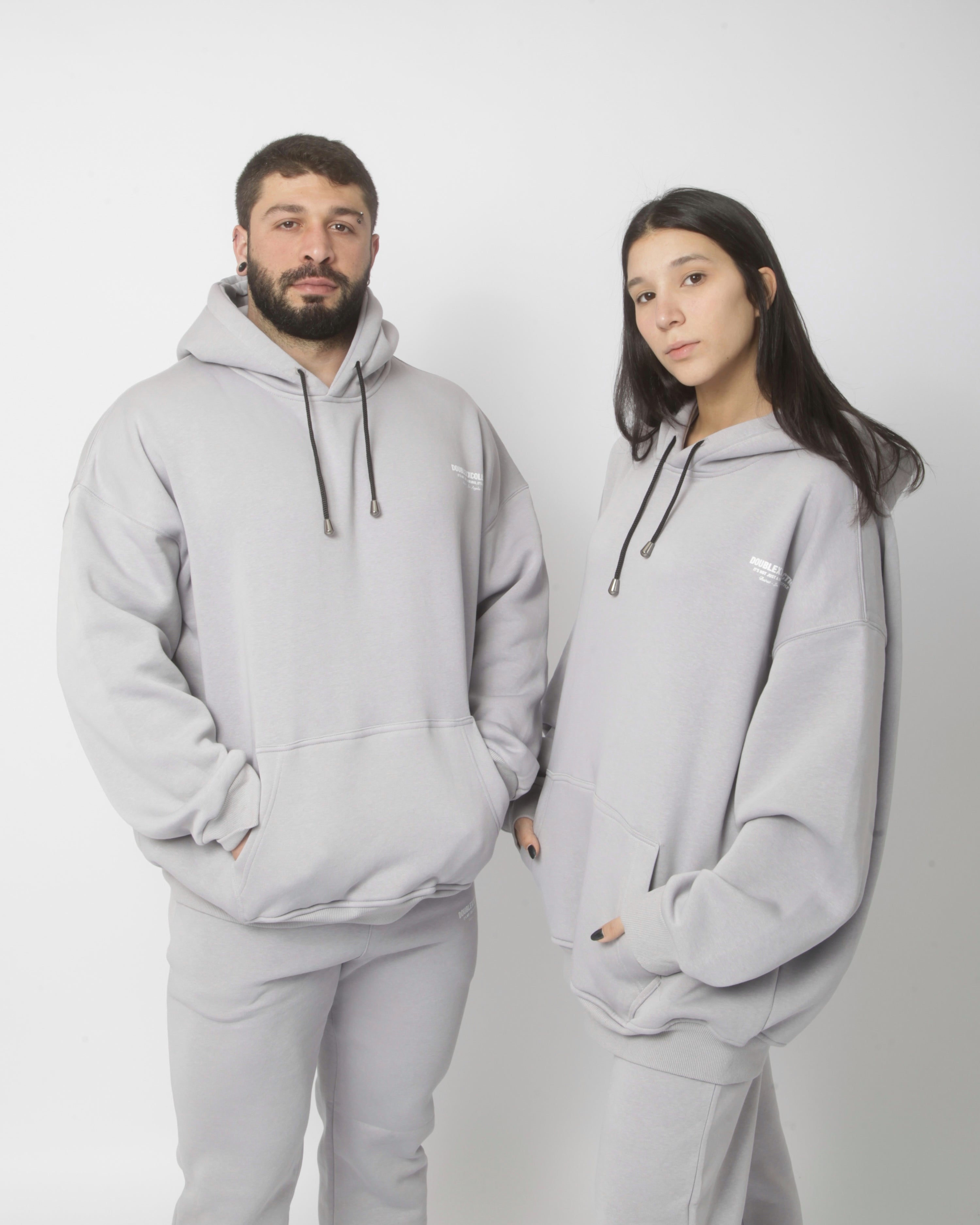 Classic Hoodie - Silver Grey