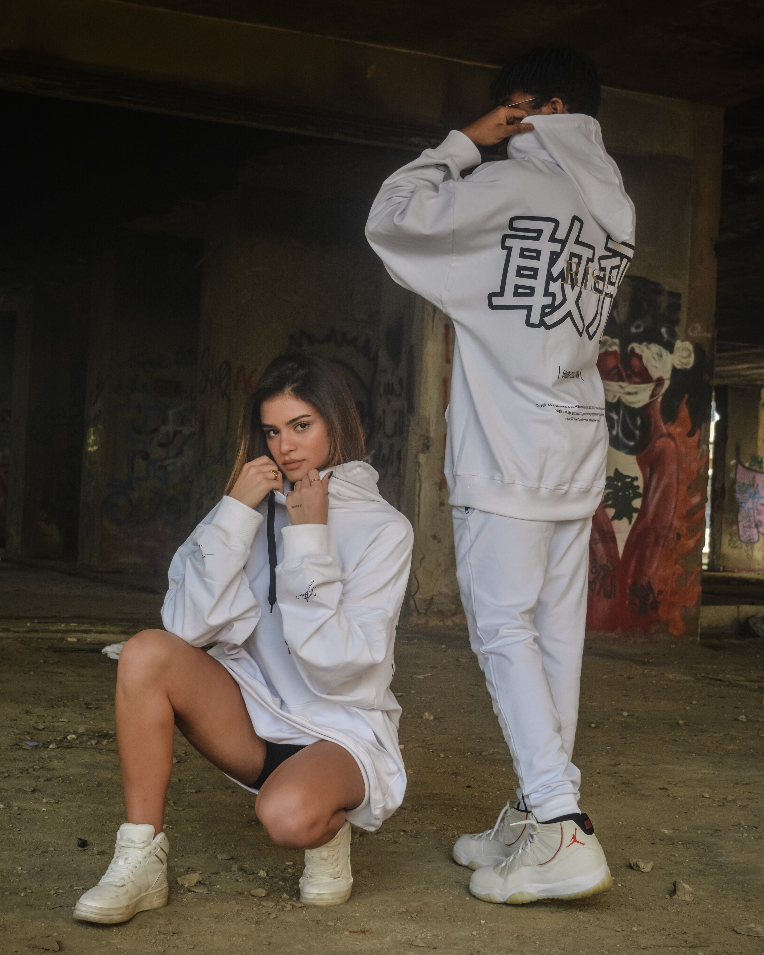 RISE Hoodie - White