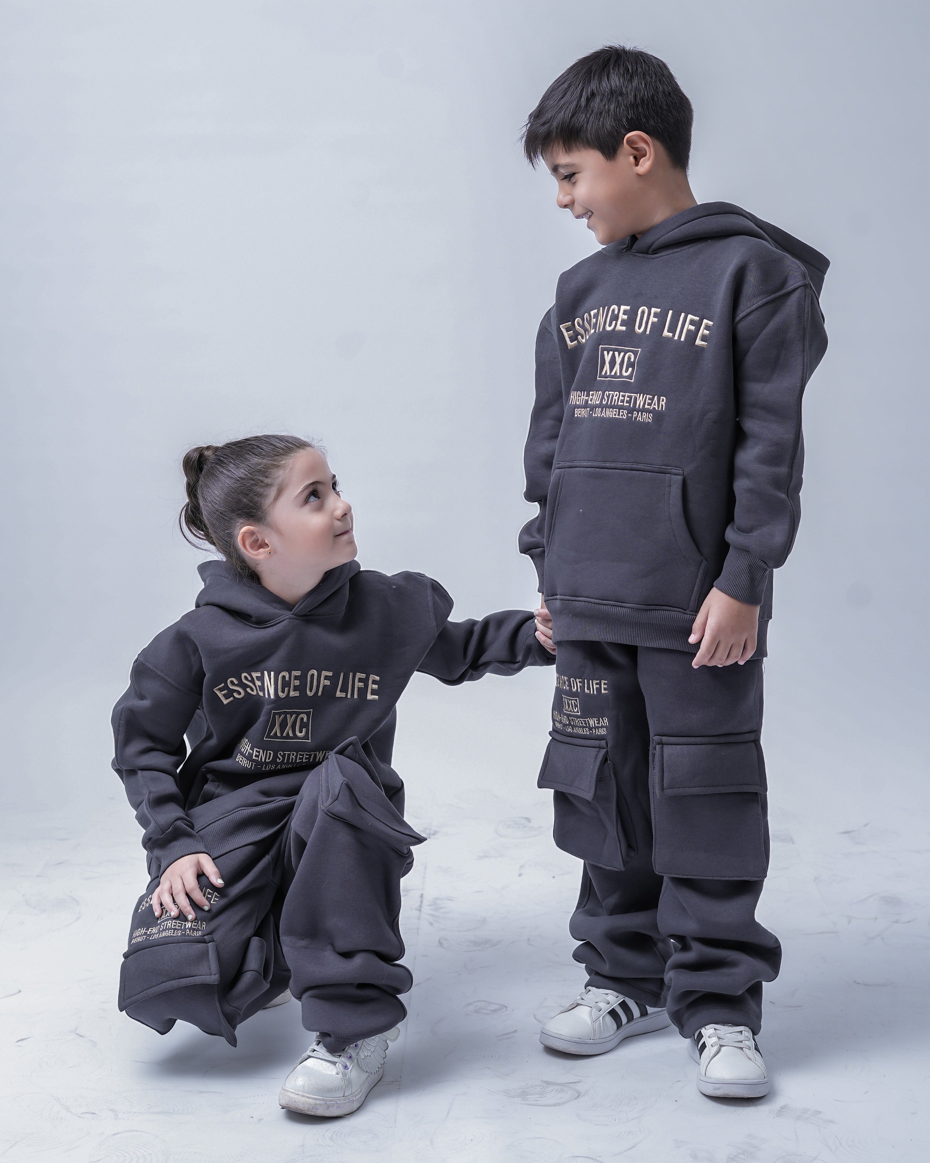 Essence of Life Set Kids - Dark Grey