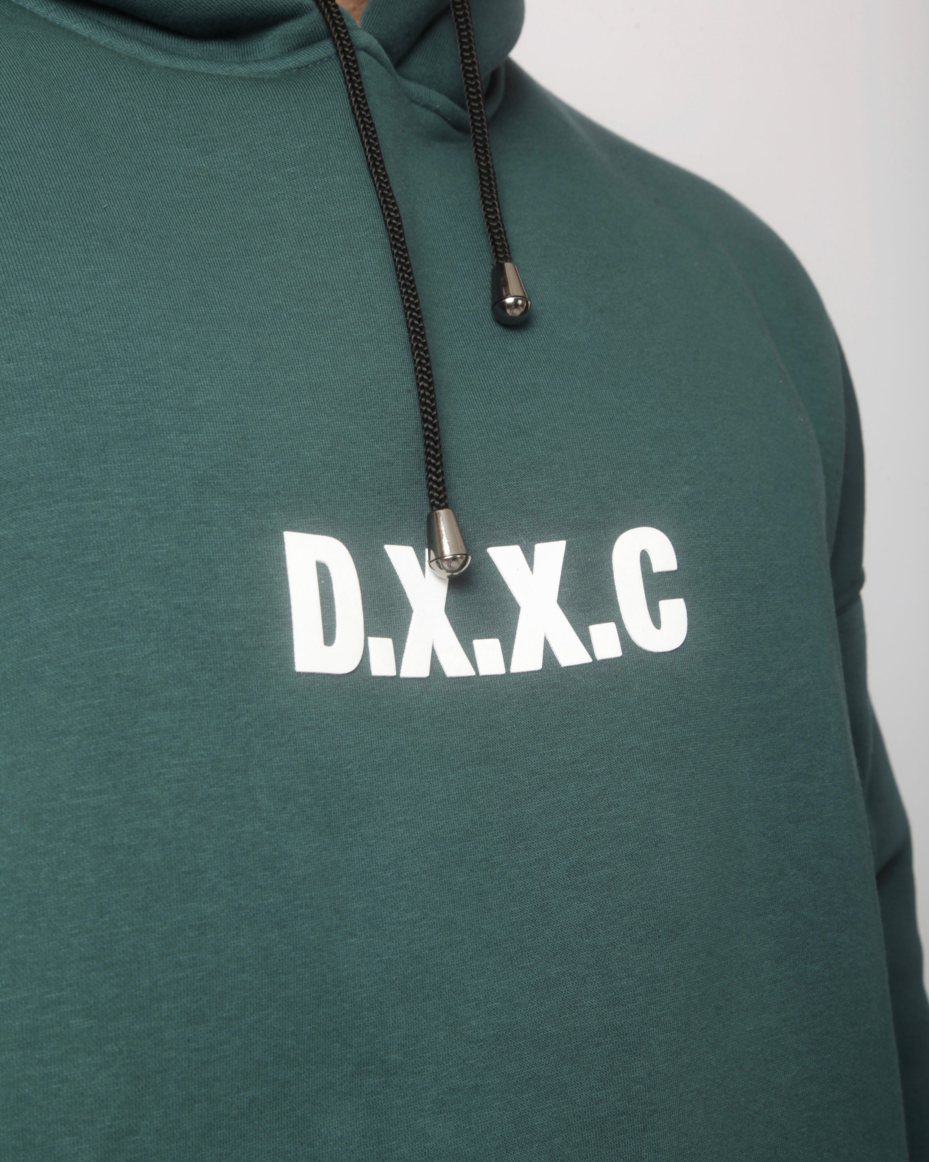 DXXC Hoodie - Dark Teal Green