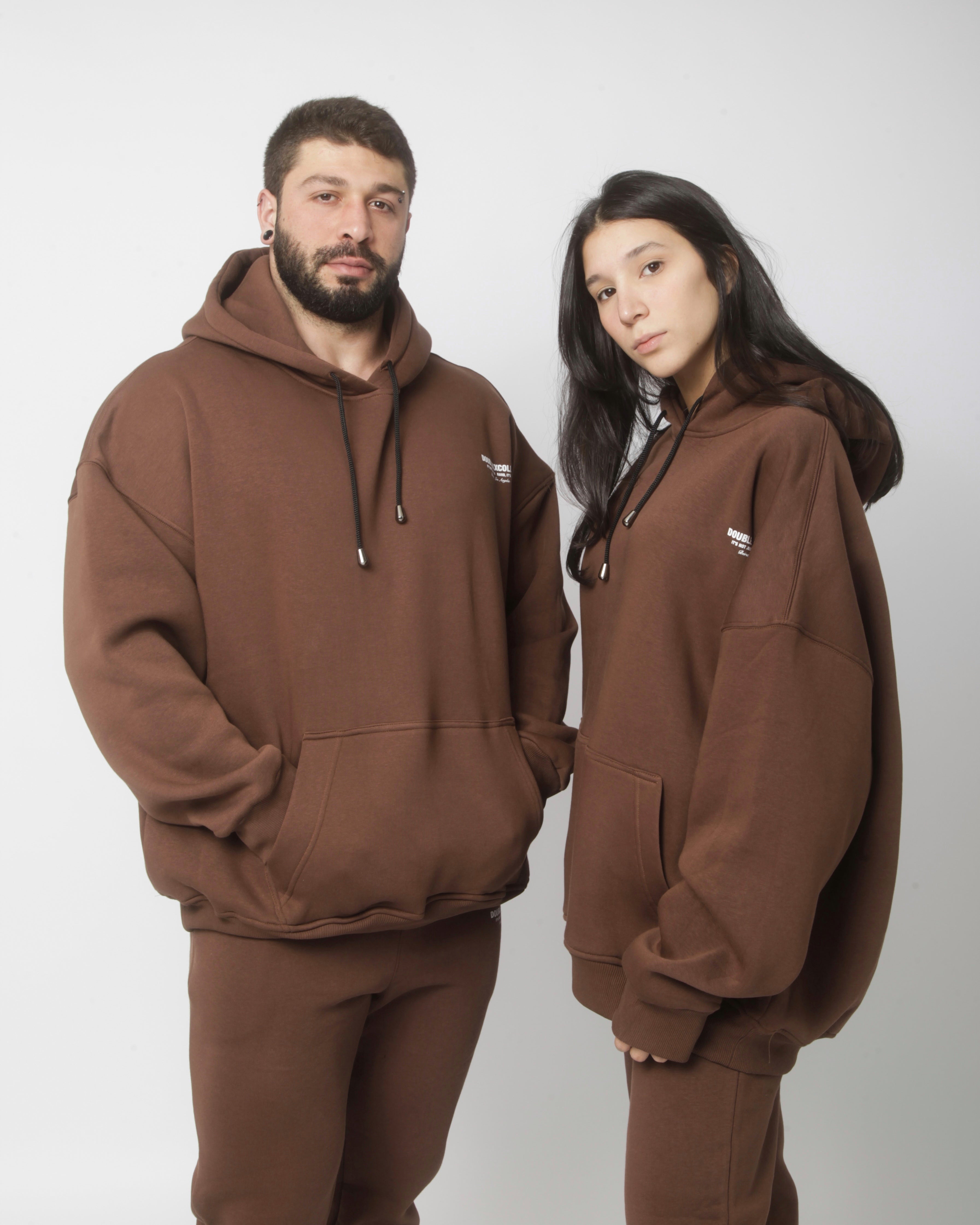 Classic Hoodie - Brown – Double XX Collection
