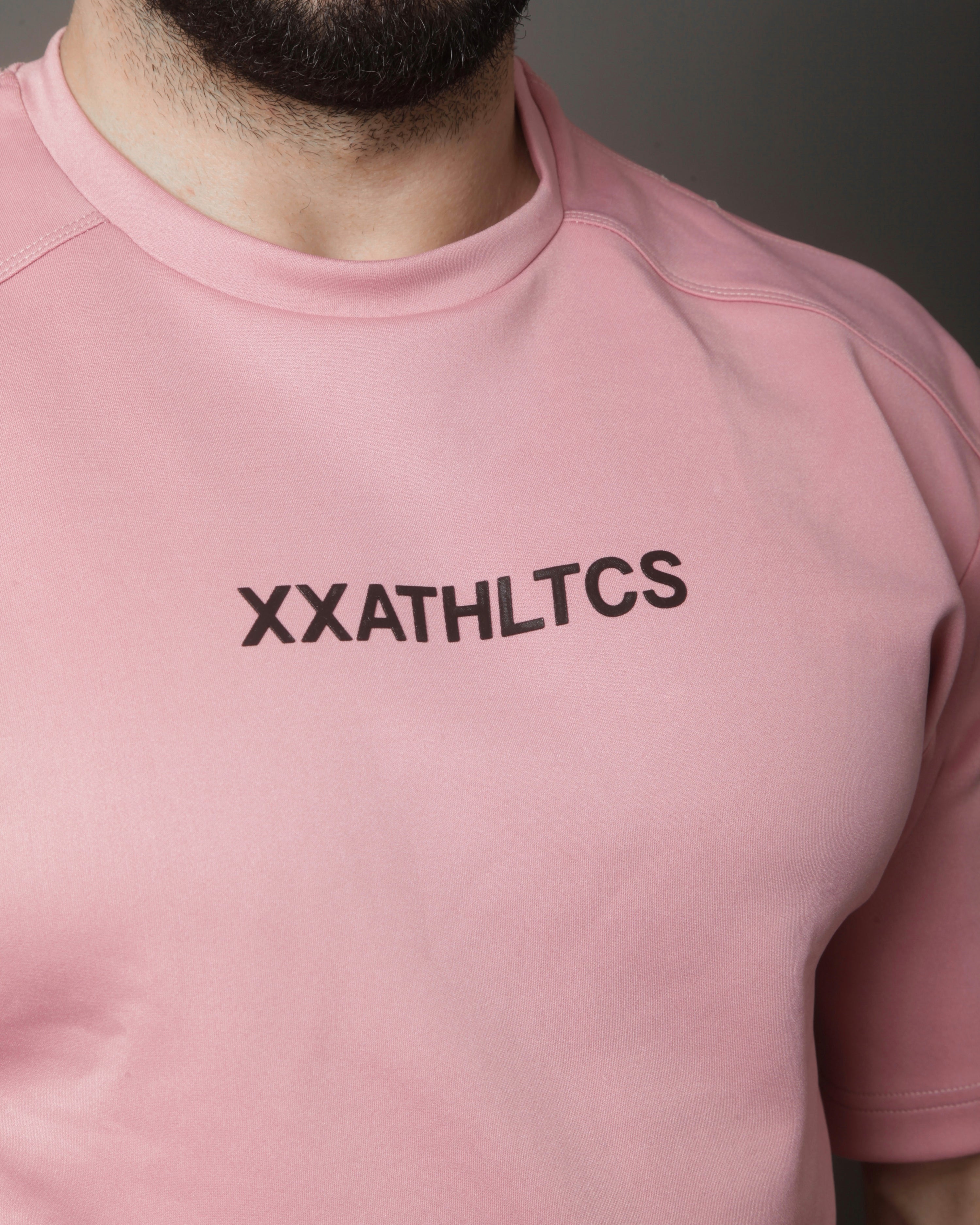 XXATHLTCS Oversized Fit Tee - Pink