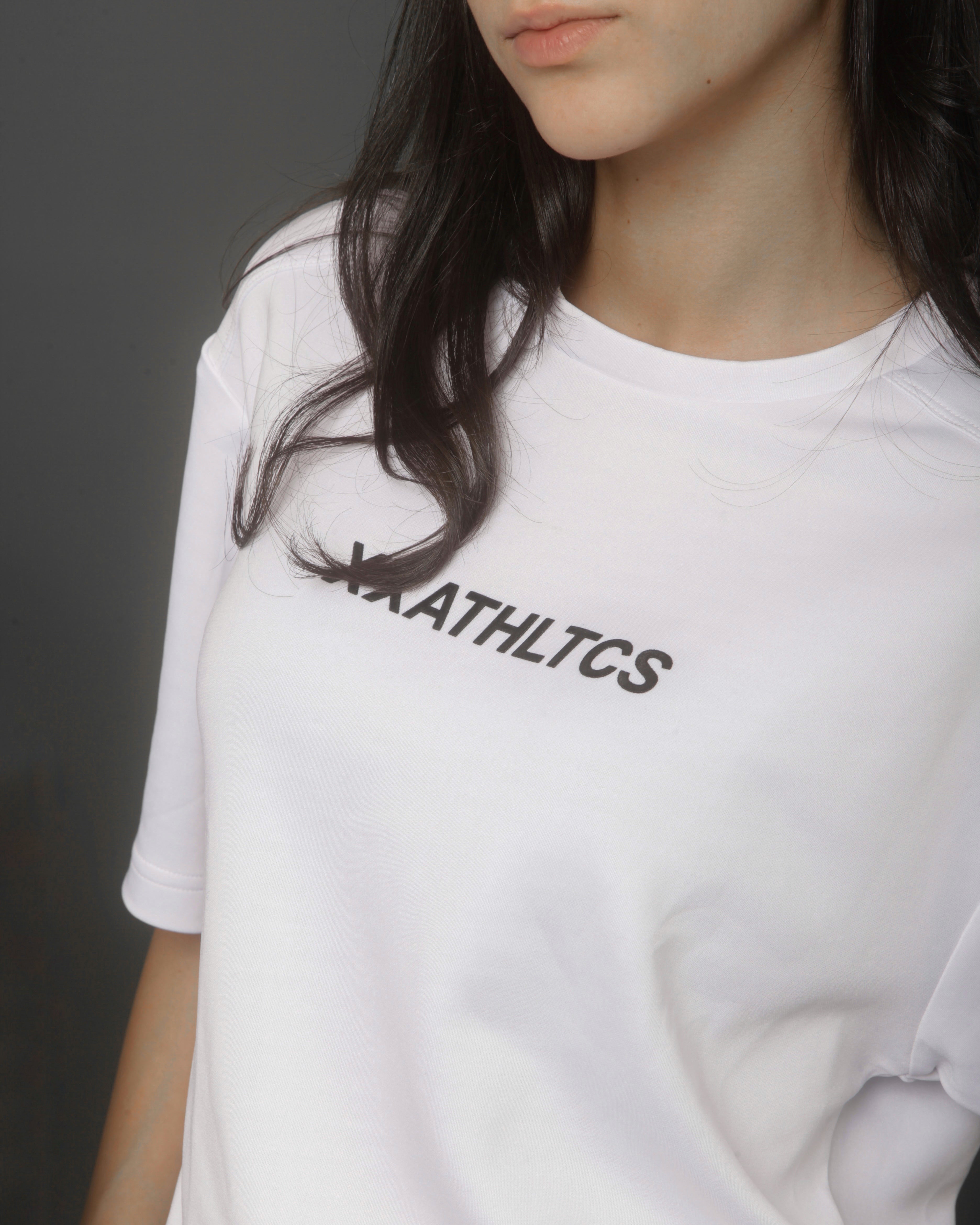XXATHLTCS Oversized Fit Tee - White – Double XX Collection