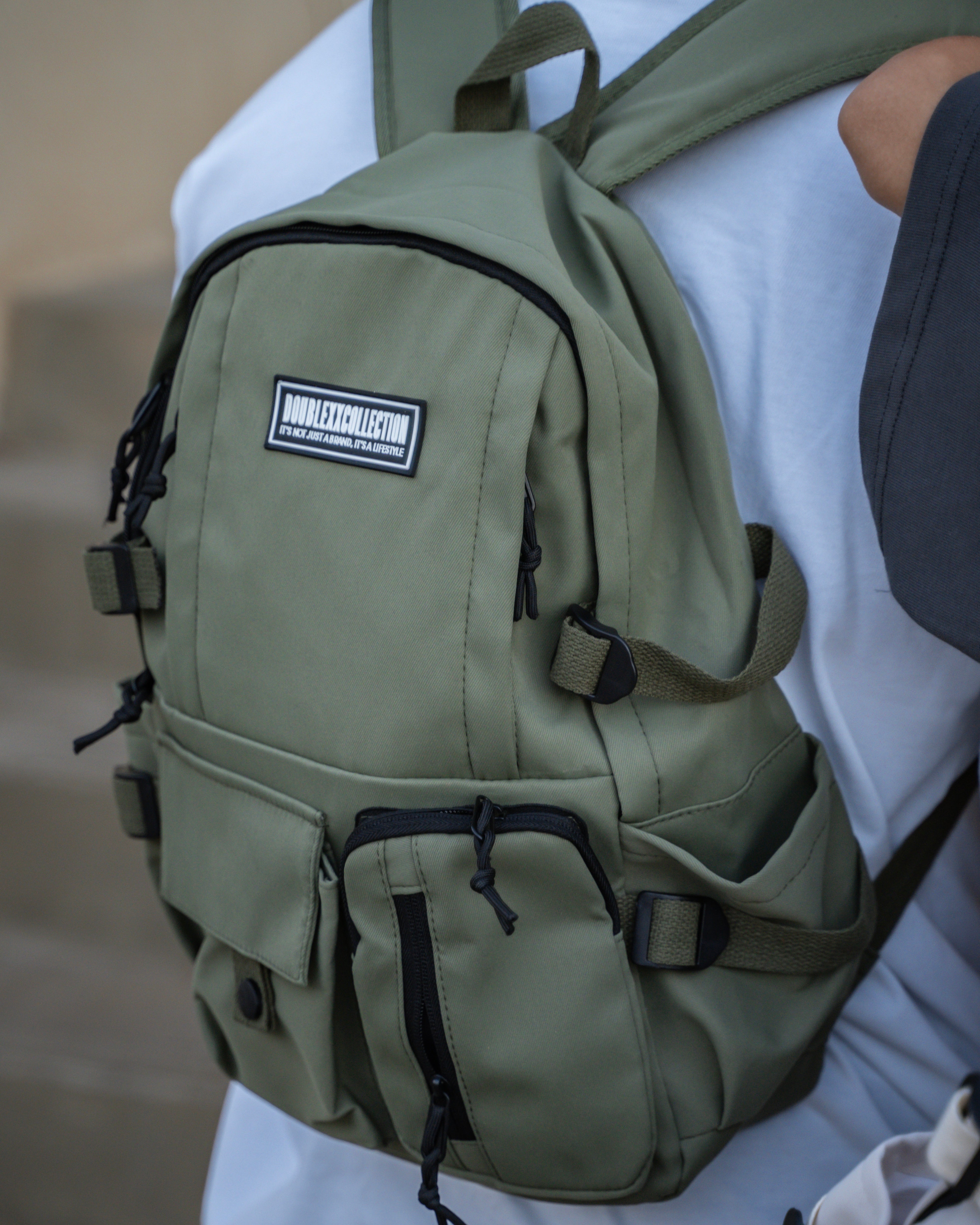 XX Backpacks - Olive Green – Double XX Collection
