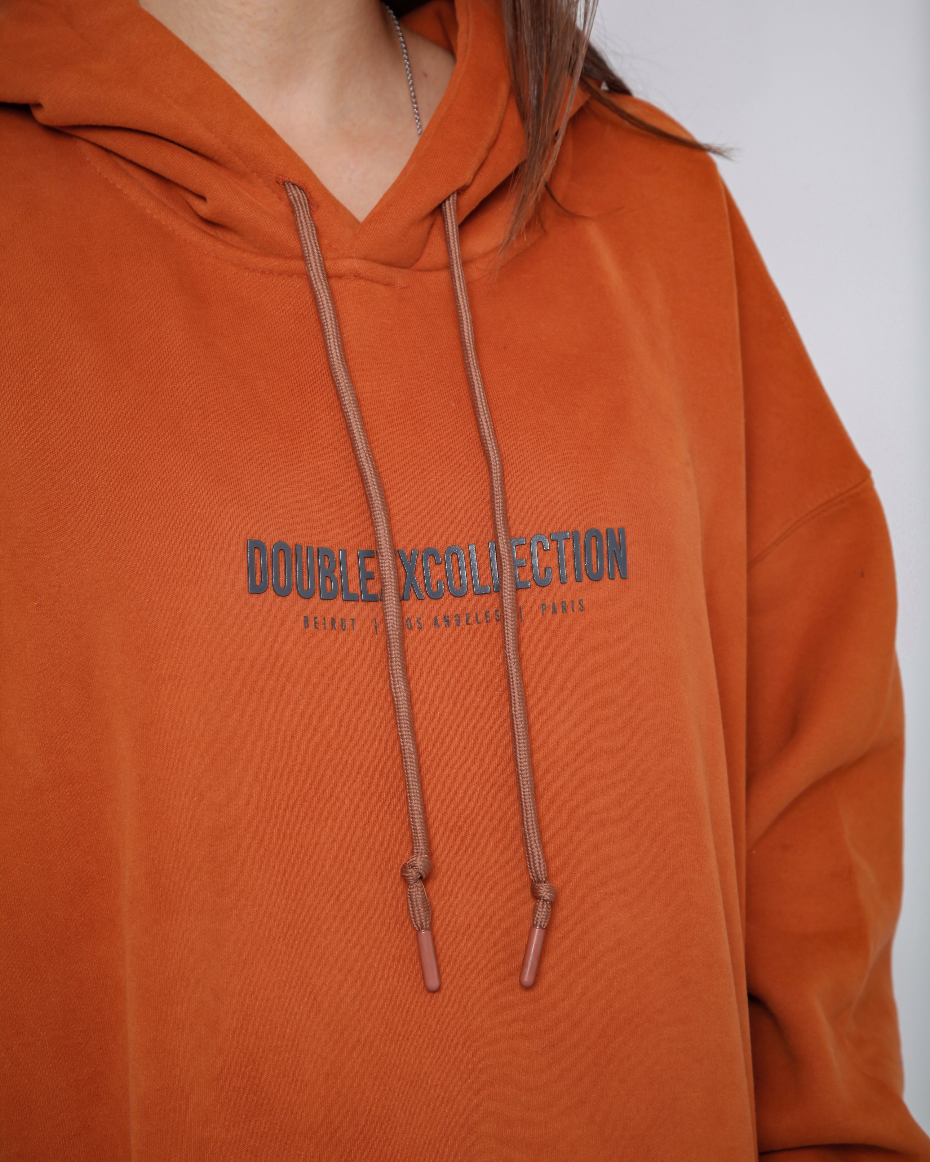 Signature Hoodie - Orange Brick