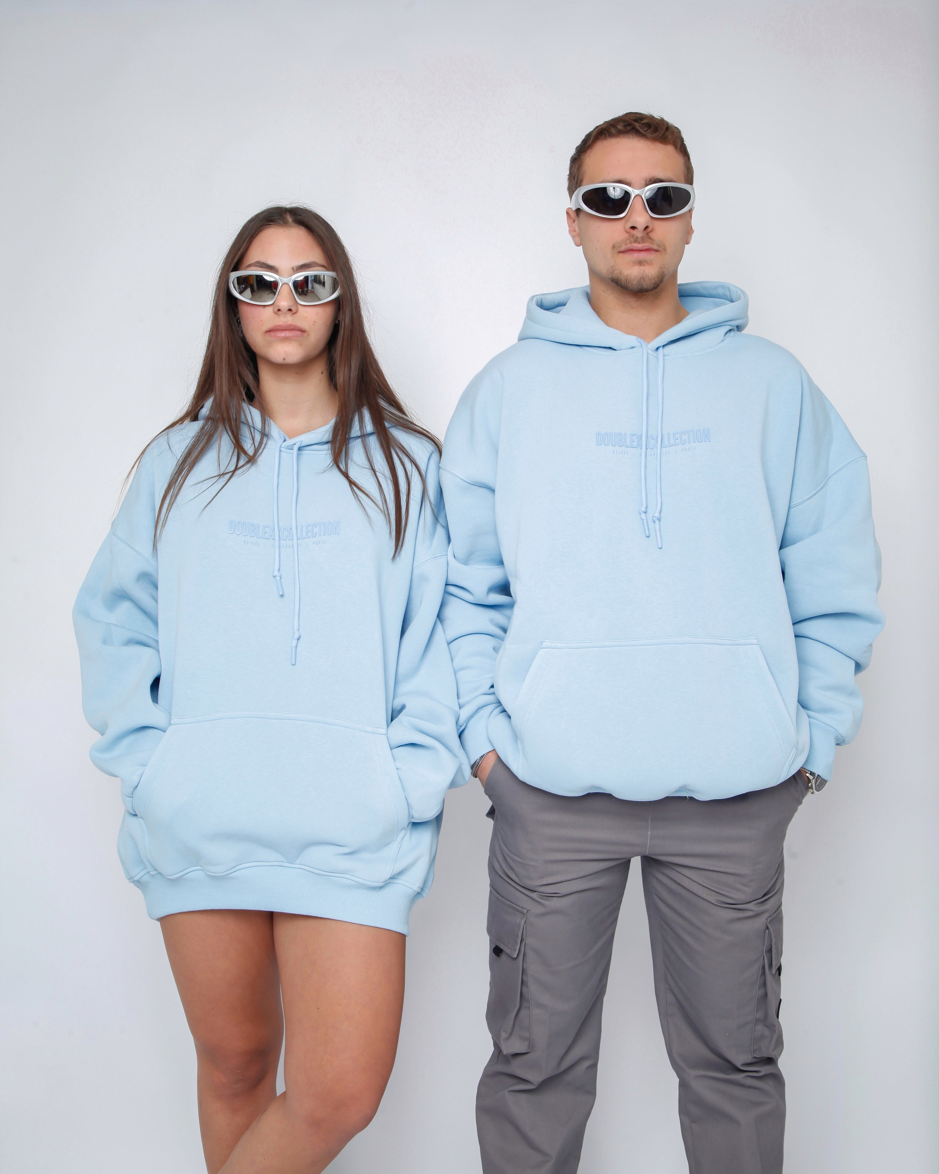 Signature Hoodie - Light Blue