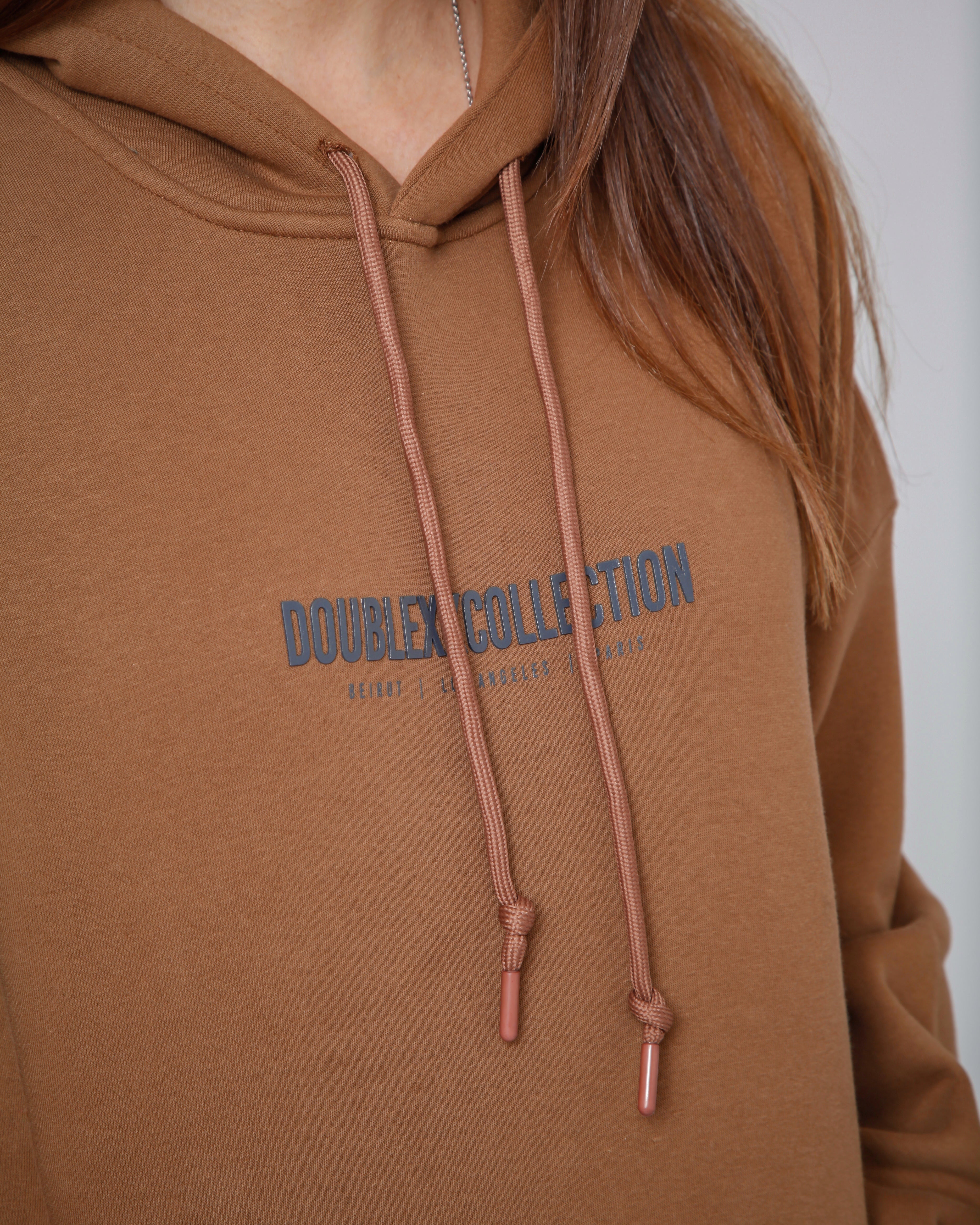 Signature Hoodie - Coffee Brown – Double XX Collection