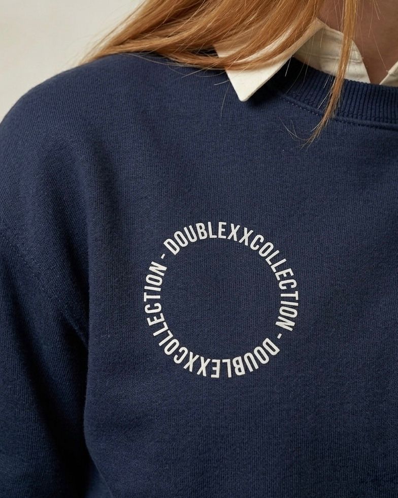 Classic Women’s Sweatshirt Navy Blue